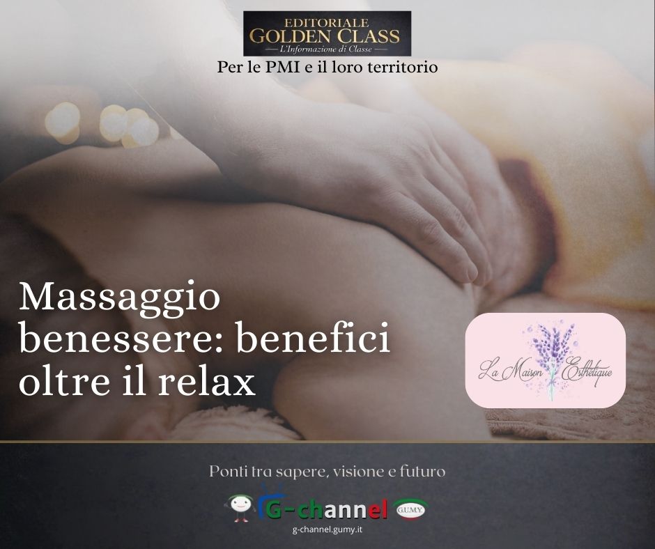 Massaggio benessere: benefici oltre il relax